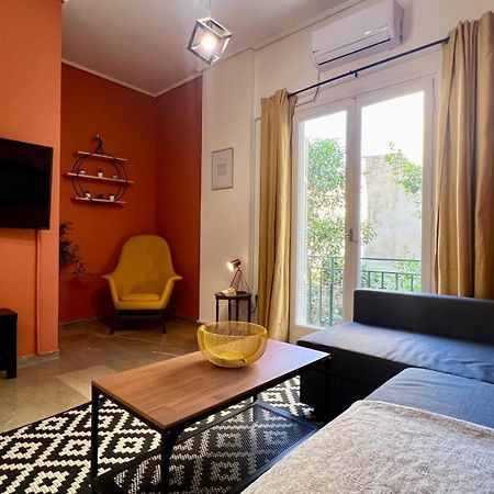 Modern & Cozy 51Sqm Apt In Thisseio Athen Exterior foto