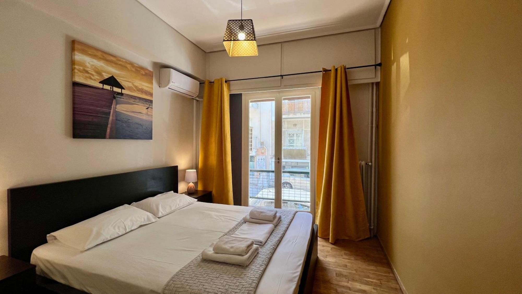 Modern & Cozy 51Sqm Apt In Thisseio Athen Exterior foto